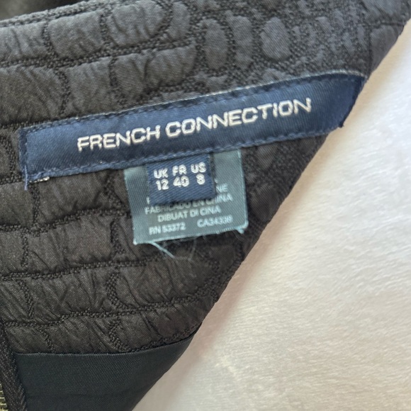 French Connection Women's Croc Luxe Short Sleeve
Sheath Dress Size 8 - Picture 5 of 8